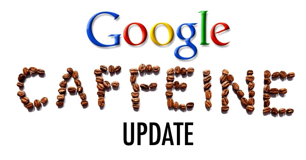 Caffeine was a new web indexing system. This new system allowed Google to crawl and store data far more efficiently. In fact, by Google Google Caffeine Update